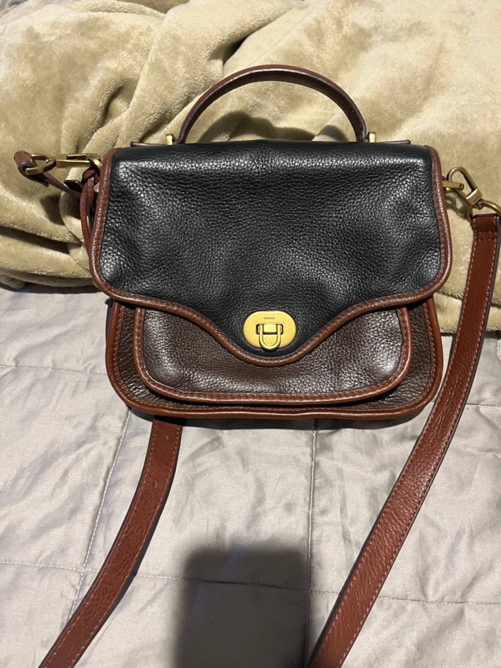 Fossil Heritage Top Handle Crossbody